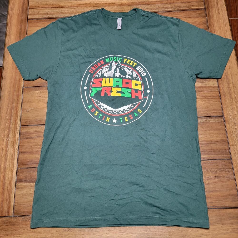 Swagg Fresh Unisex Tee (NLA) Urban Music Fest 2019 Austin Tx - Size Large NWT